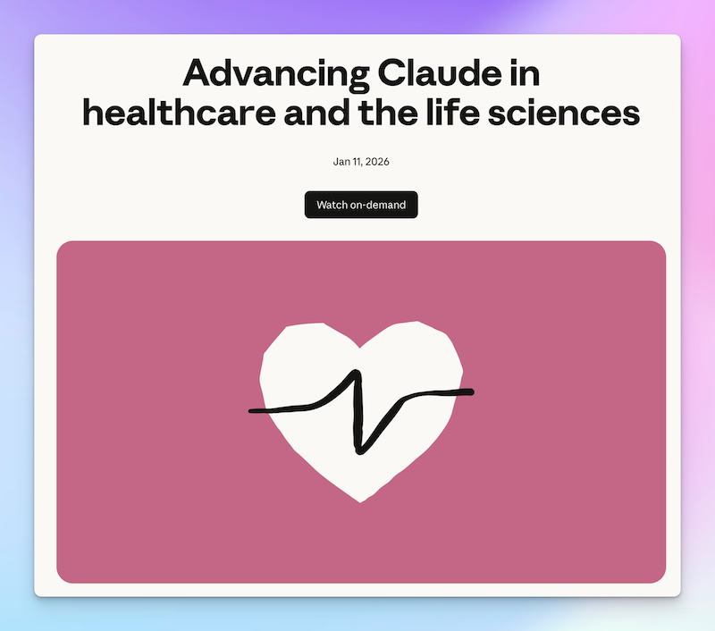 Claude Health: El Futuro que Nos Viene (Pero Aún No Ha Llegado)